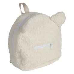 Sac à dos en tissu bouclette écru - Sweetdream