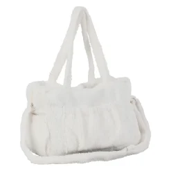 Sac à langer en sherpa blanc - Songes