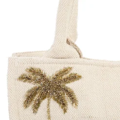 Sac aurore en coton et jute écru - Tropic Etoile