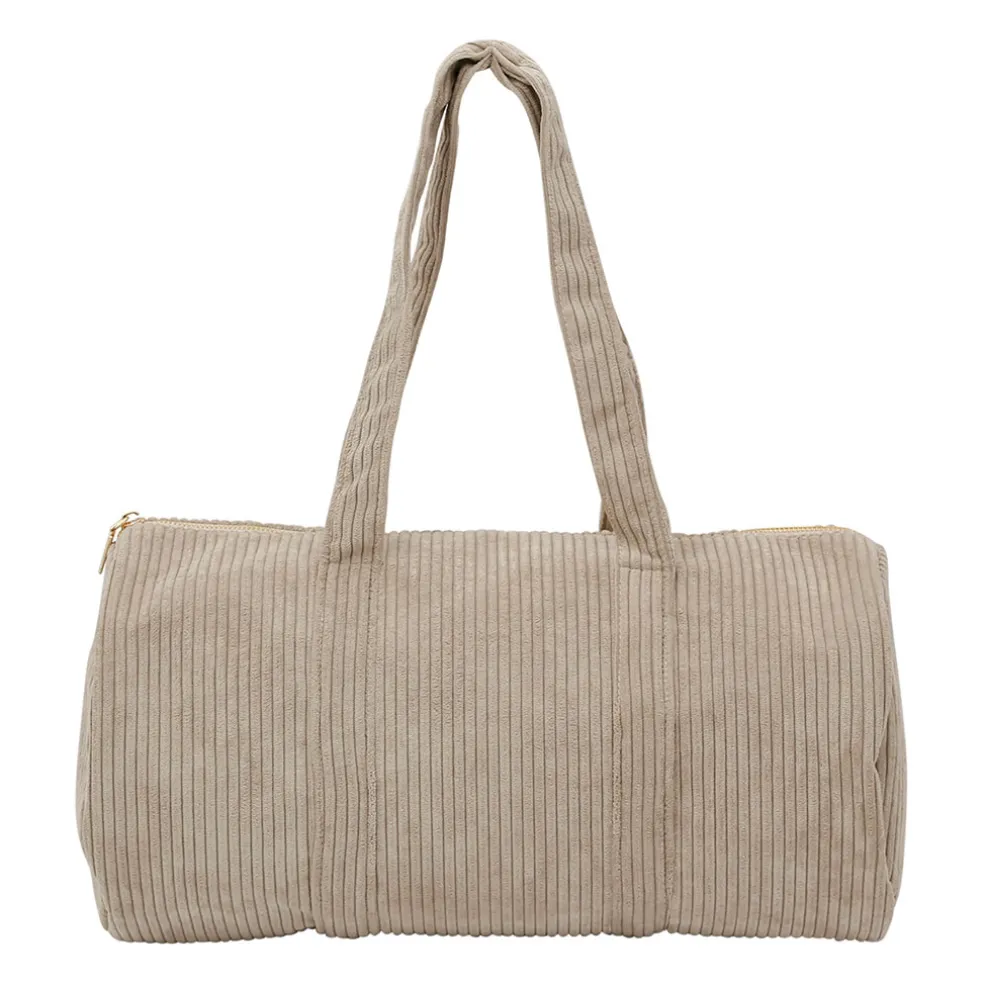 Sac weekend en polyester beige - Funny