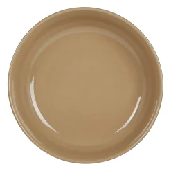 Saladier en grès feuilles émeraude d25cm - sweet leaves