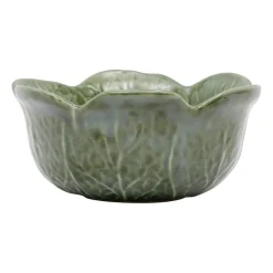 Saladier en grès vert d22cm - Chou