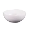 Saladier en porcelaine blanche d18cm - Ecume
