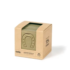 Savon de marseille cube tranche à l'huile d'olive 4x65g