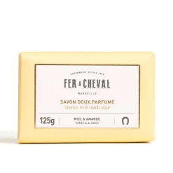 Savon doux parfumé – miel et amande 125g