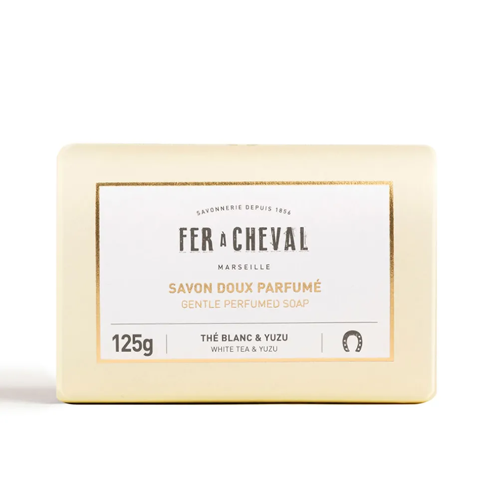 Savon doux parfumé - thé blanc et yuzu 125g