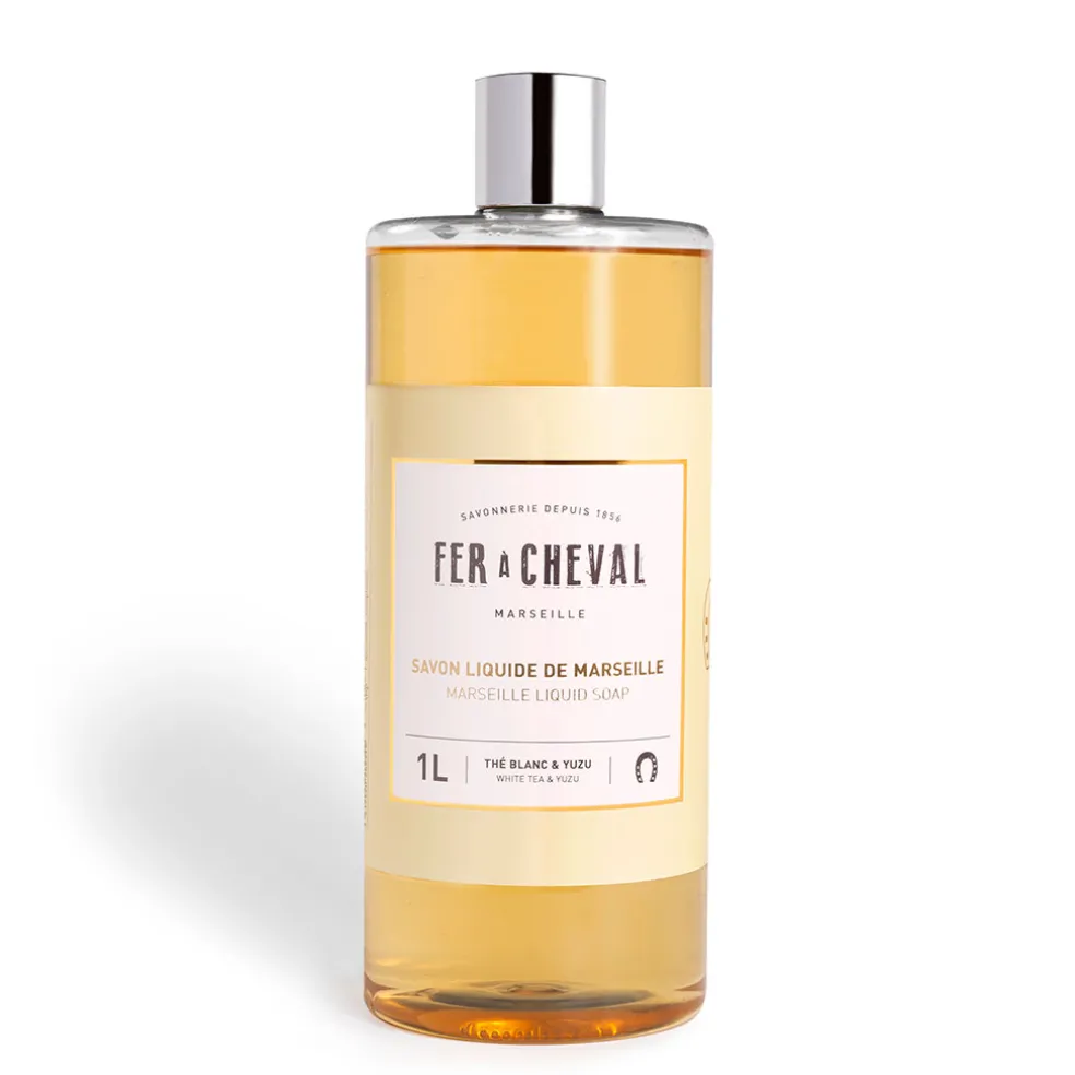Savon liquide de marseille - thé blanc et yuzu 1l