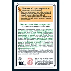 Savon solide fleur d'oranger et menthe - Cosmébio