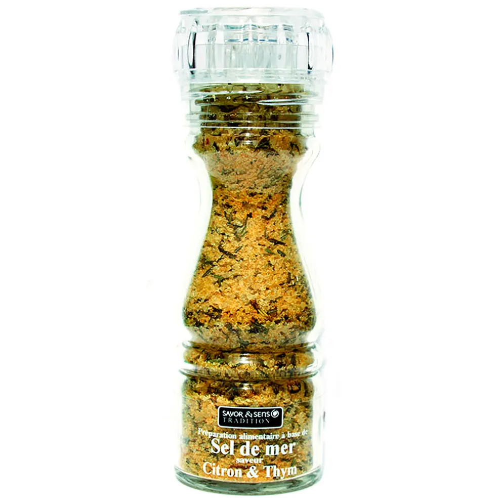 Sel citron et thym