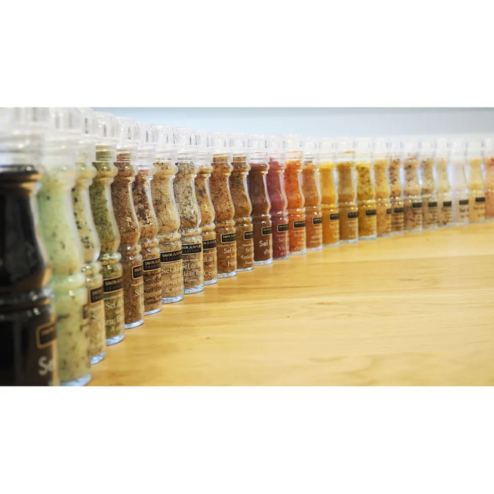 Sel de mer saveurs parmesan et basilic