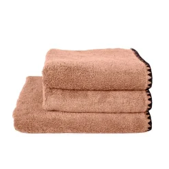 Serviette de bain en coton cimarron 70x130cm - Issey
