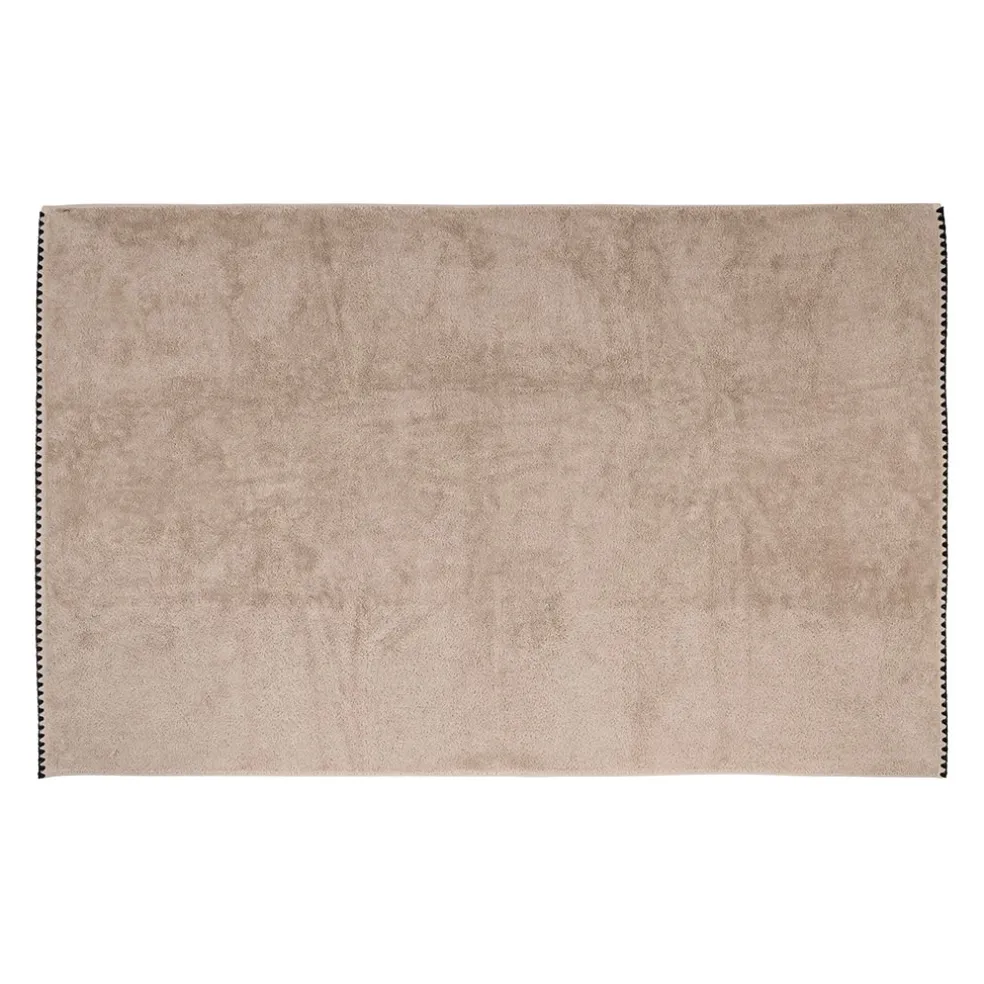 Serviette de bain en coton couleur lin 70x130cm - Issey