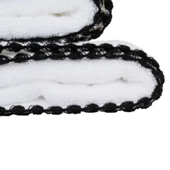 Serviette de douche en coton blanc 90x140cm - issey