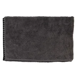 Serviette de douche en coton granit 90x140cm - Issey