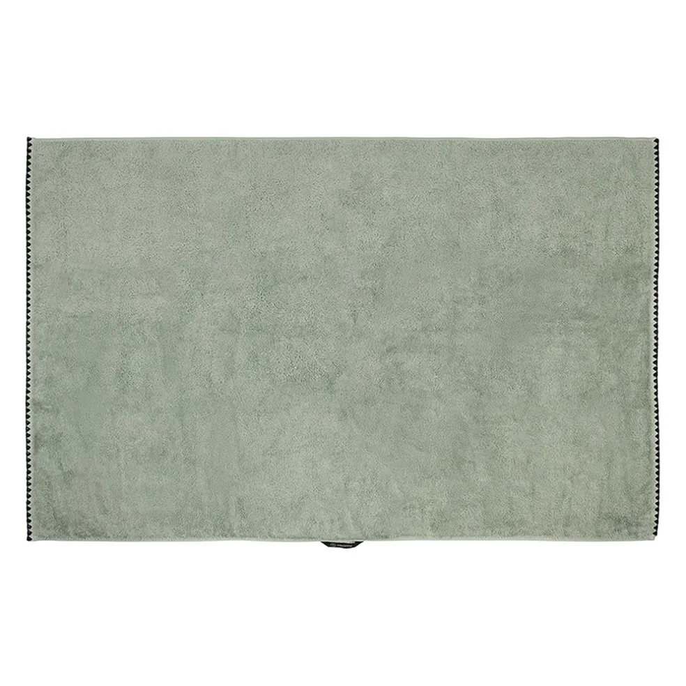 Serviette de douche en coton celadon 90x140cm - Issey
