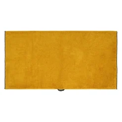 Serviette de toilette en coton safran 50x100cm - Issey