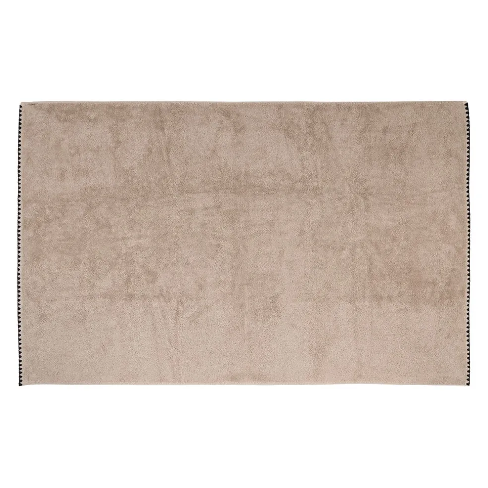 Serviette de toilette en coton couleur lin 50x100cm - Issey