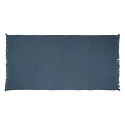 Serviette invite en coton turquin 50x30cm - Timor