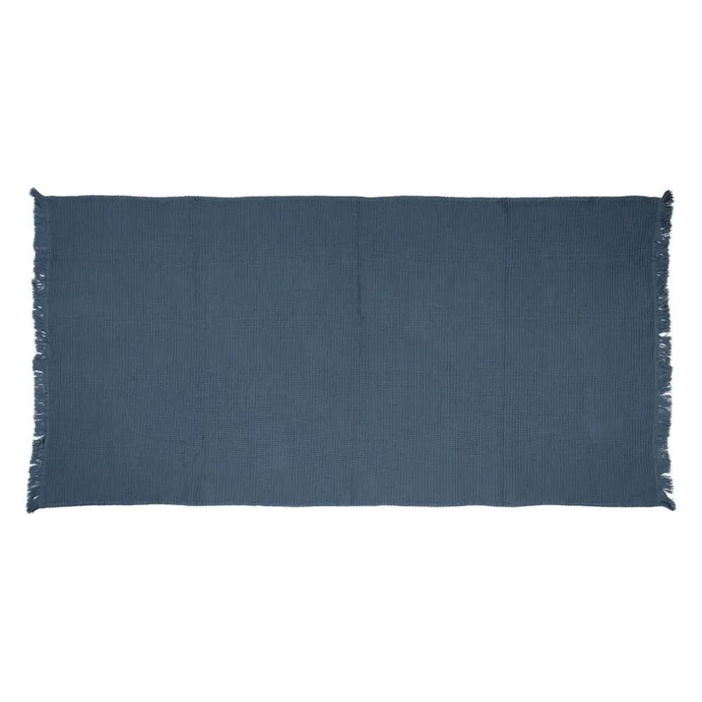 Serviette invite en coton turquin 50x30cm - Timor