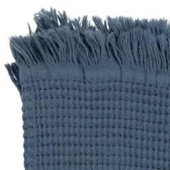 Serviette invite en coton turquin 50x30cm - Timor