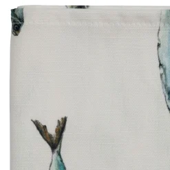 Serviette riviere vert et blanc