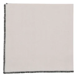 Serviette x2 corino naturel 35x35cm coton lavé 170g/m2