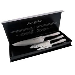 Set de 3 couteaux de cuisine inox - Fusal