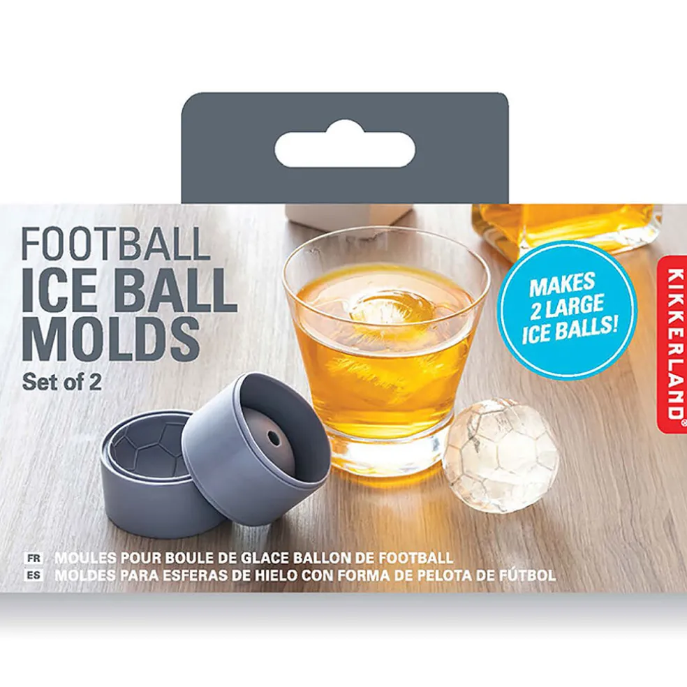 Set de moule a glaçons balle de foot