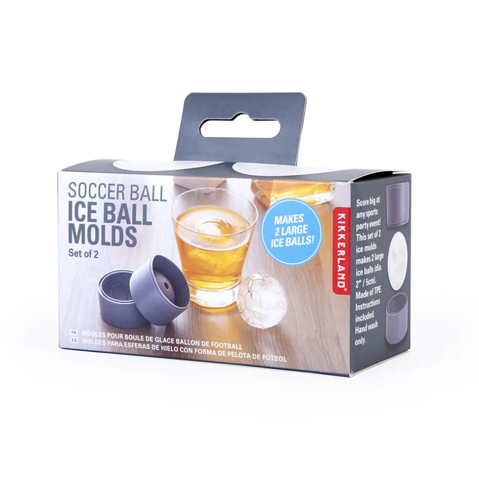 Set de moule a glaçons balle de foot