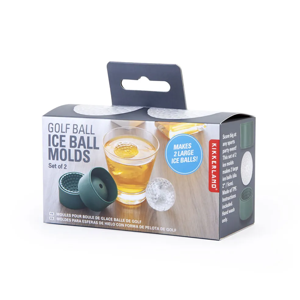 Set de moule a glaçons golf