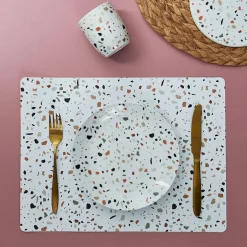 Set de table effet terrazzo 40x30cm