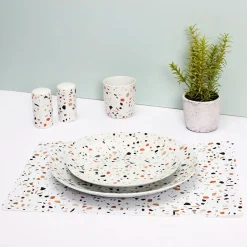 Set de table effet terrazzo 40x30cm
