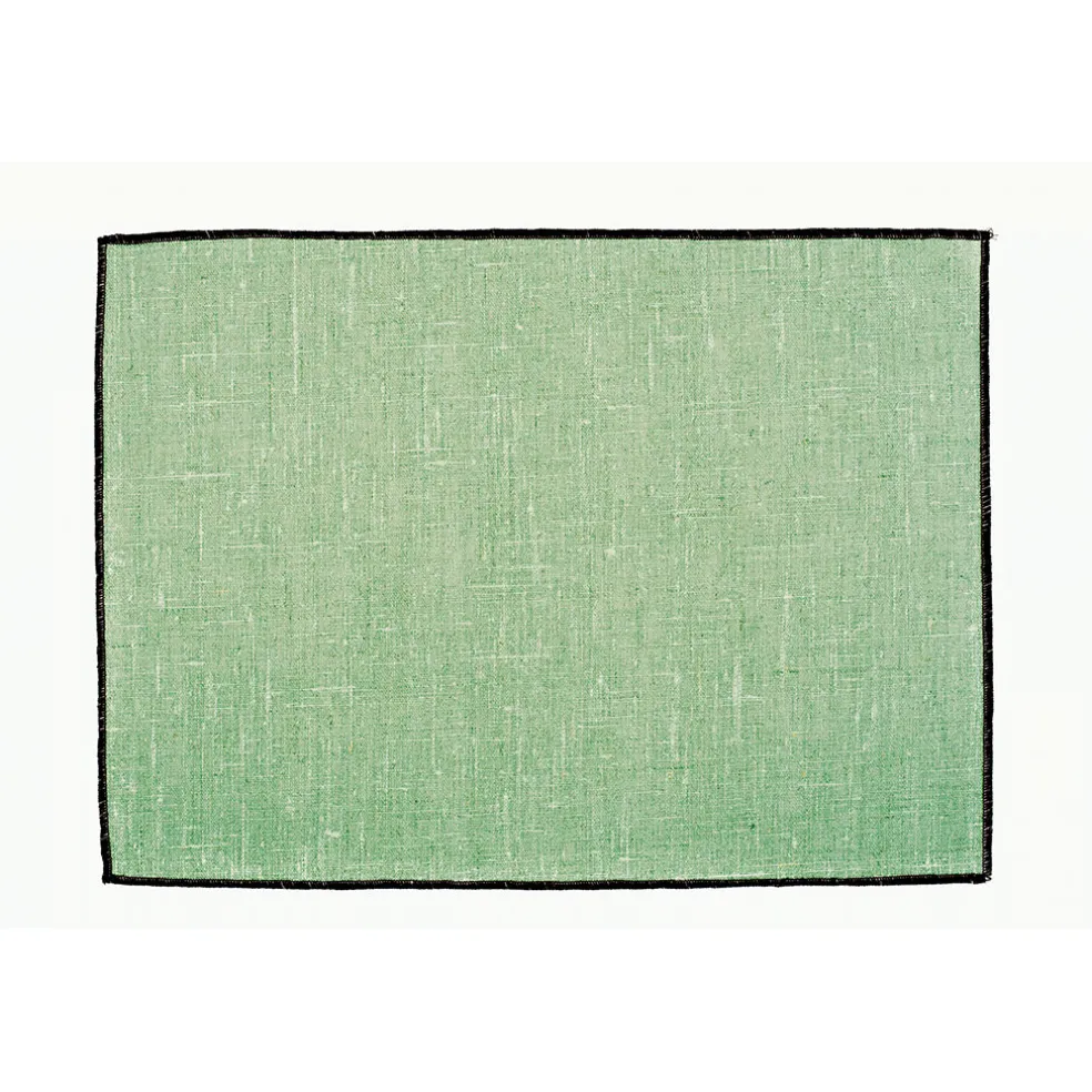 Set de table en lin amande 35x48cm - Borgo