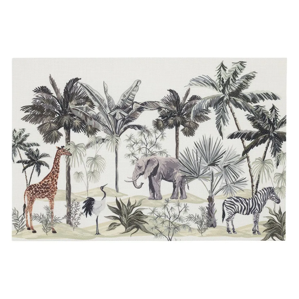 Set de table en vinyle palmiers 45x30cm - Mocoa