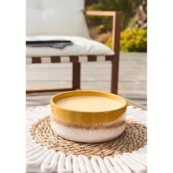 Set de table en zostère blanc