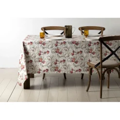 Set de table rectangle en coton naturel motif grenade 50x38cm - Grenadier