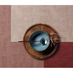 Set de table rectangle saumon 46x33cm - Meli Melo