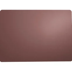 Set de table rectangle simili cuir prune 46x33cm - Optic