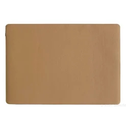 Set de table rectangle simili cuir caramel 46x33 - Optic