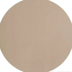 Set de table rond simili cuir beige d38cm - Optic