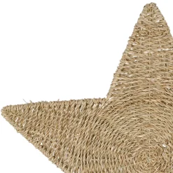 Set de table étoile en jonc de mer naturel 44.5x44.5cm - Borneo