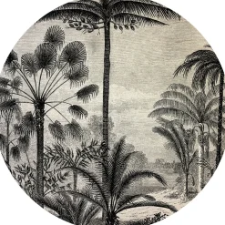 Set de table vinyle palmiers d35cm