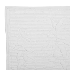 Set table boutis blanc 48x34cm coton