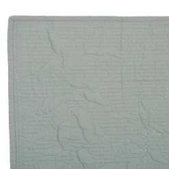 Set table boutis vert d'eau 48x34cm coton