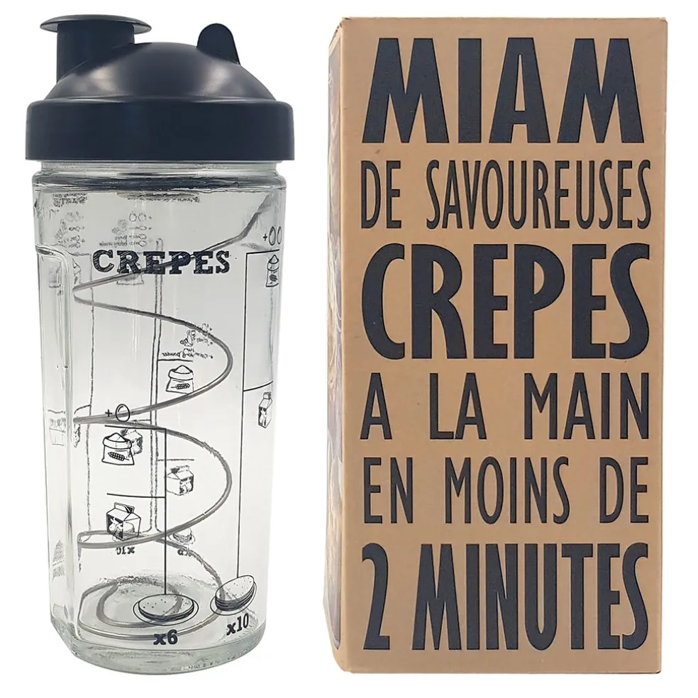 Shaker à crèpes, pancakes et gauffres