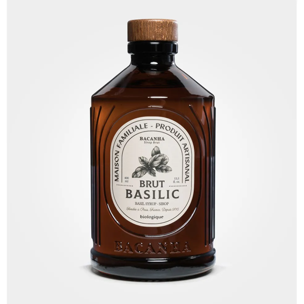 Sirop Brut de Basilic - 400 ml