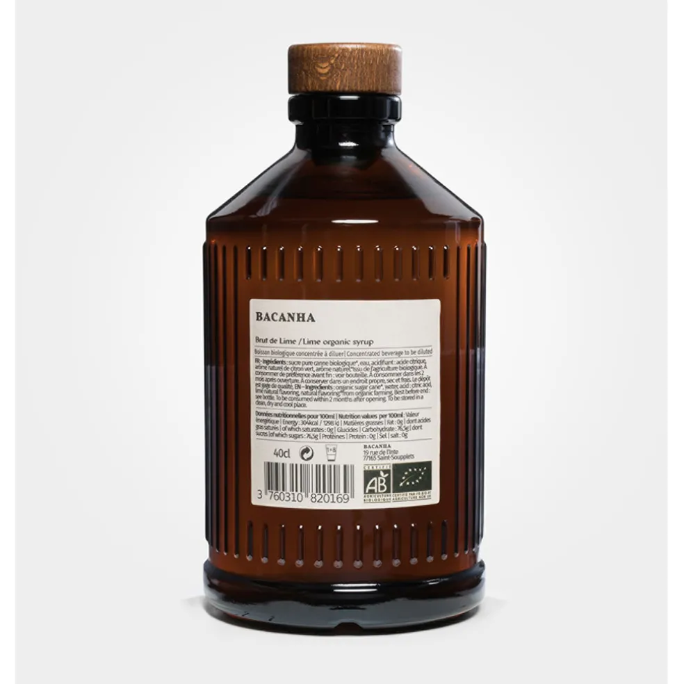 Sirop Brut de Lime - 400 ml
