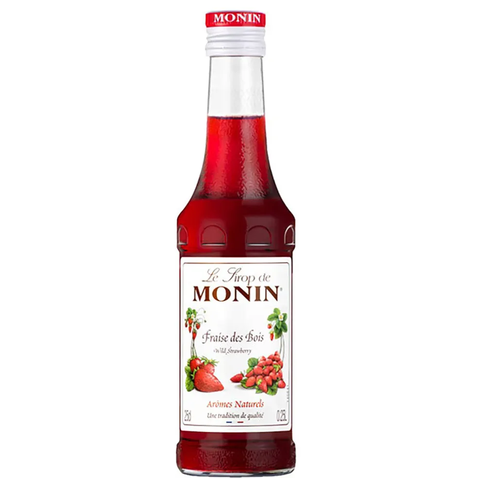 Sirop fraise des bois - 25 cl