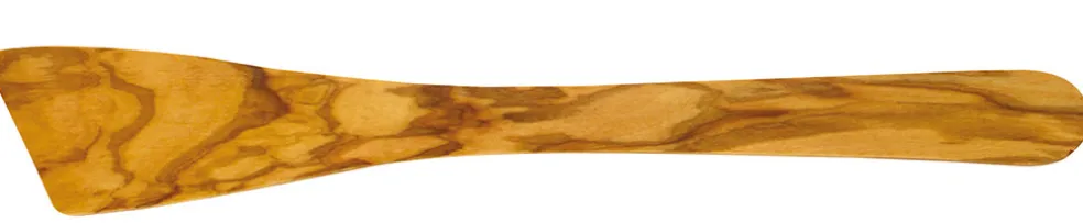 Spatule en olivier 30cm - biseautee