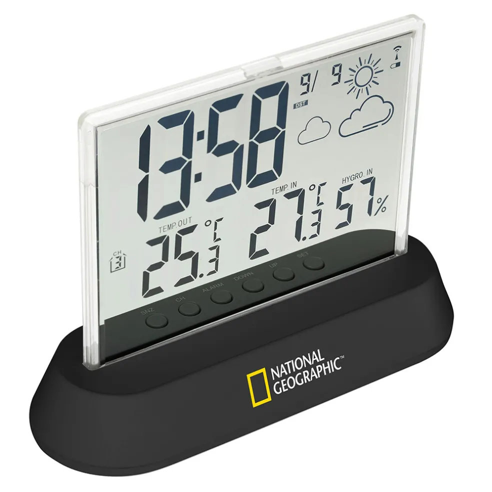 Station météo transparente